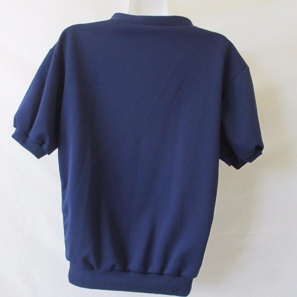 NWOT 2pc SPORT SUIT L 12 14 DARK BLUE SHORT PANTS - Picture 4 of 8